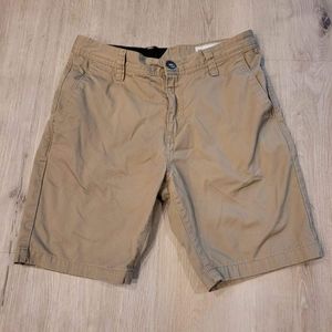 Volcom True To This Tan Shorts Sz 30